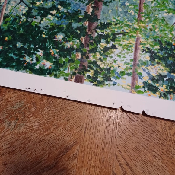 SCHAEFER MILES SIGNED AND NUMBERED ART WORK LOT OF 3 PAINTING/PRINTS 1 LARGE 2 S - Picture 10 of 16